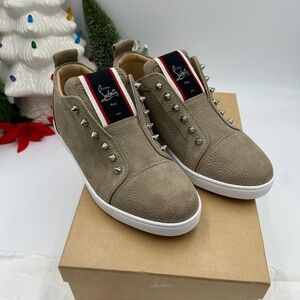 Christian Louboutin men’s FAV Vontade sneakers size 41 made in Italy